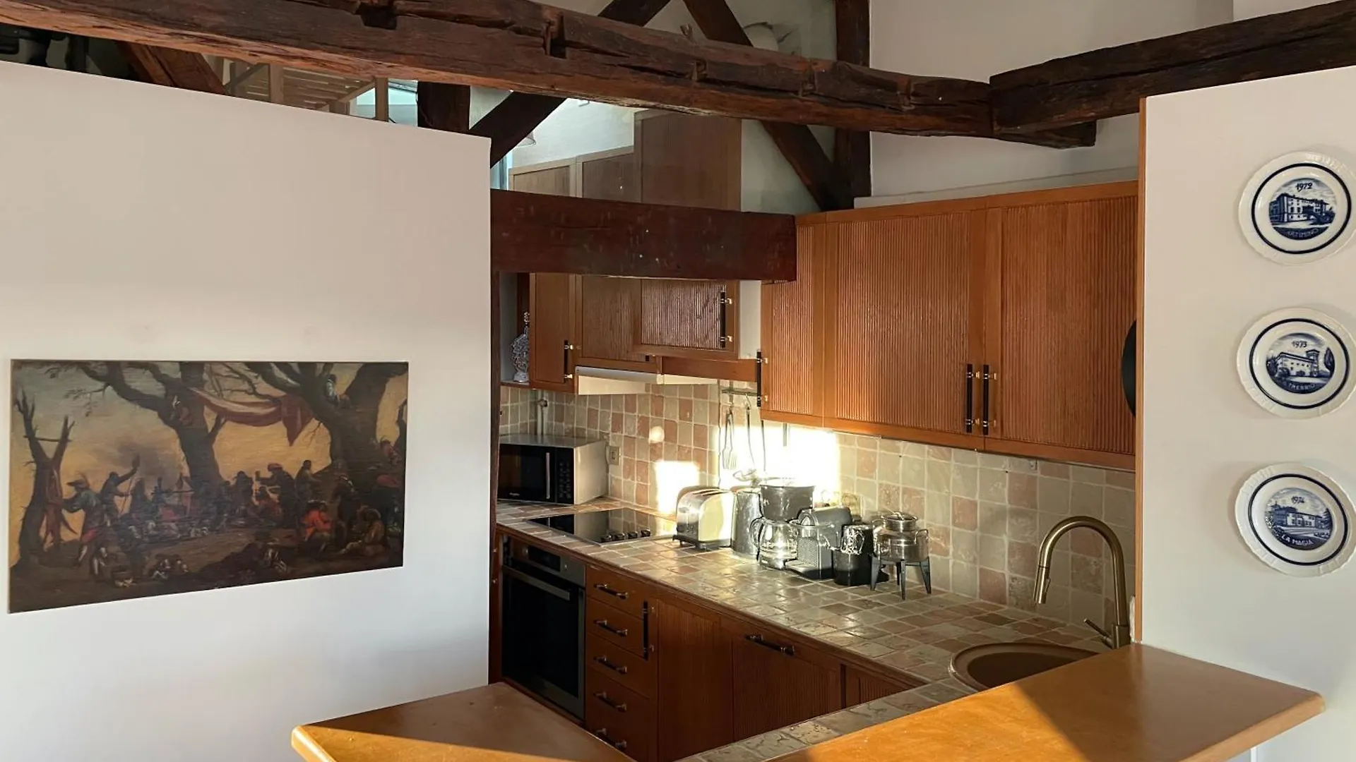 Apartment Suite Du Prince, 70 Sqm Ac Lift Terrace Garage Paris France