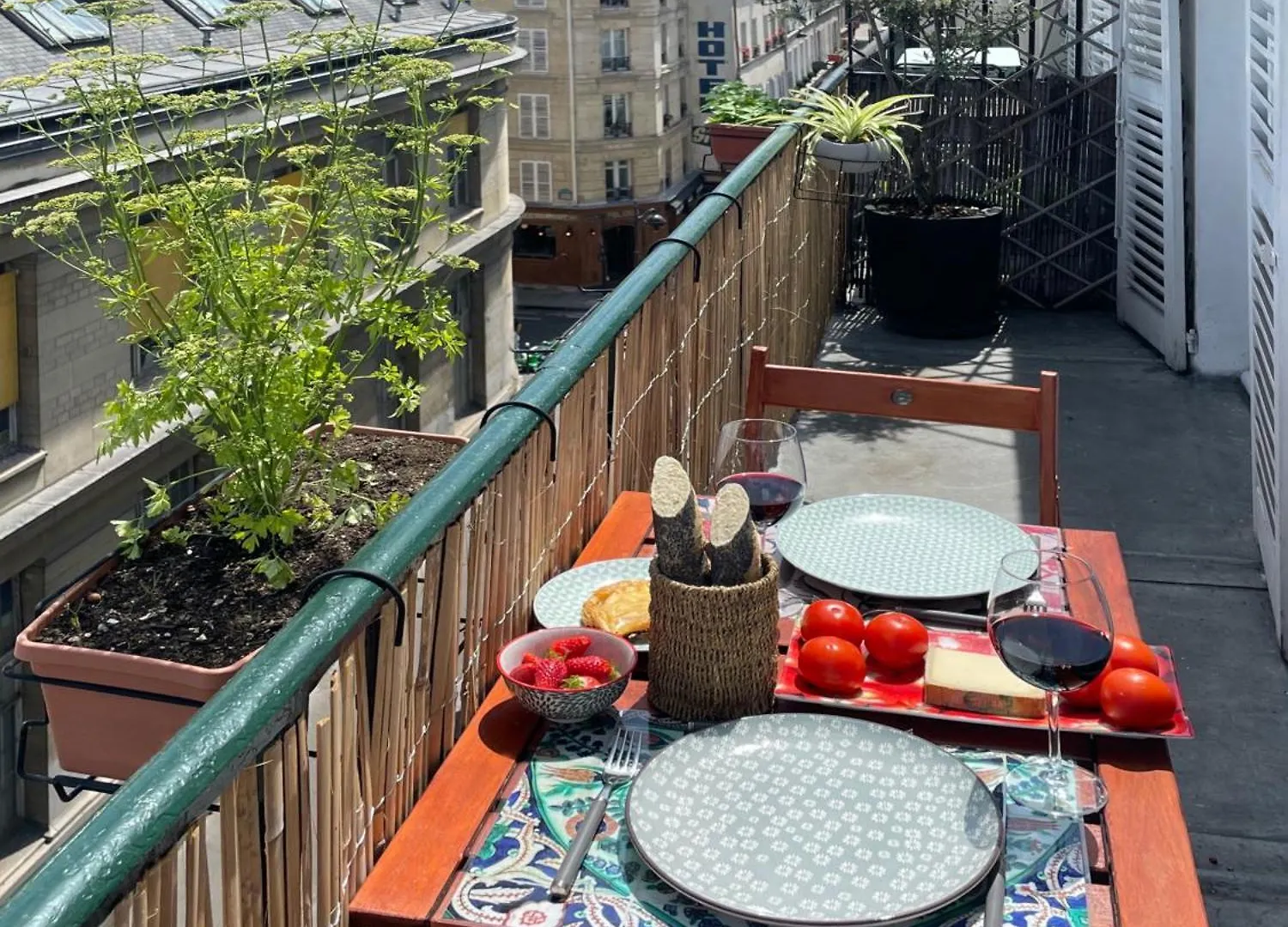Apartamento Suite Du Prince, 70 Sqm Ac Lift Terrace Garage París Francia
